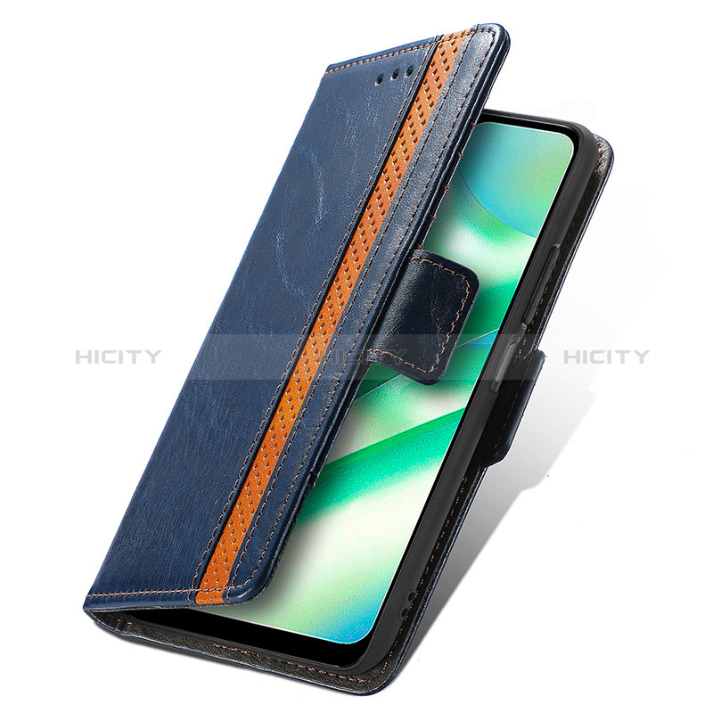 Coque Portefeuille Livre Cuir Etui Clapet S02D pour Realme C33 (2023) Plus