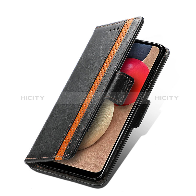 Coque Portefeuille Livre Cuir Etui Clapet S02D pour Samsung Galaxy A02s Plus