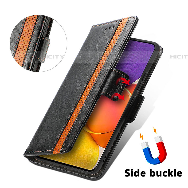 Coque Portefeuille Livre Cuir Etui Clapet S02D pour Samsung Galaxy A05s Plus