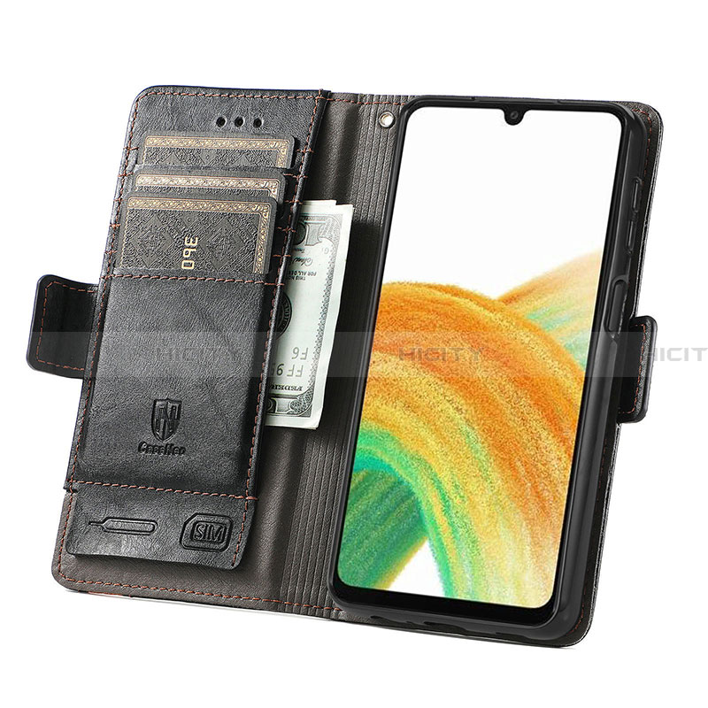 Coque Portefeuille Livre Cuir Etui Clapet S02D pour Samsung Galaxy A13 4G Plus