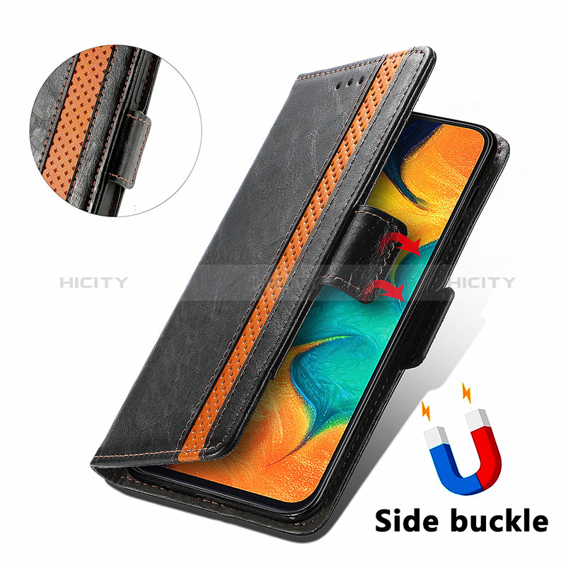 Coque Portefeuille Livre Cuir Etui Clapet S02D pour Samsung Galaxy A20 Plus