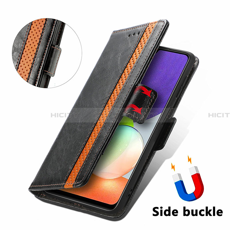 Coque Portefeuille Livre Cuir Etui Clapet S02D pour Samsung Galaxy A22 4G Plus