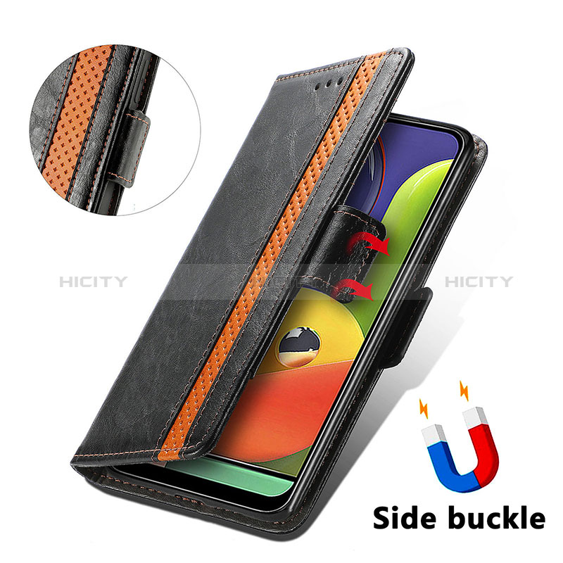 Coque Portefeuille Livre Cuir Etui Clapet S02D pour Samsung Galaxy A30S Plus