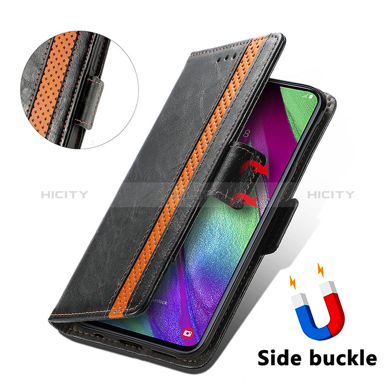 Coque Portefeuille Livre Cuir Etui Clapet S02D pour Samsung Galaxy A40 Plus