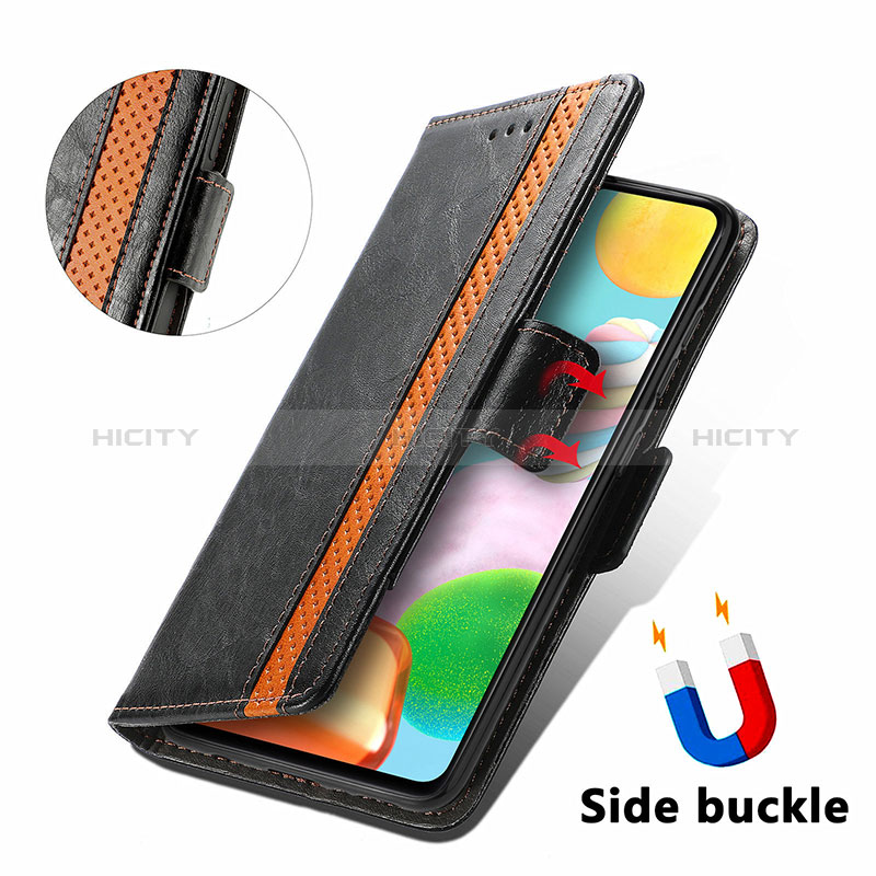 Coque Portefeuille Livre Cuir Etui Clapet S02D pour Samsung Galaxy A41 Plus