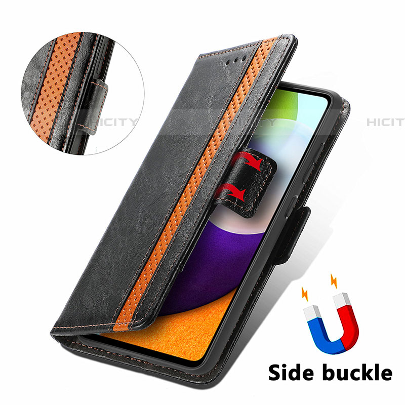 Coque Portefeuille Livre Cuir Etui Clapet S02D pour Samsung Galaxy A72 5G Plus