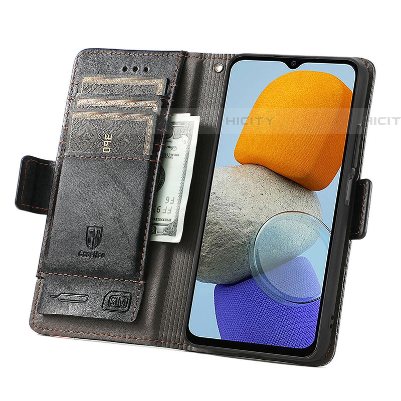 Coque Portefeuille Livre Cuir Etui Clapet S02D pour Samsung Galaxy F23 5G Plus