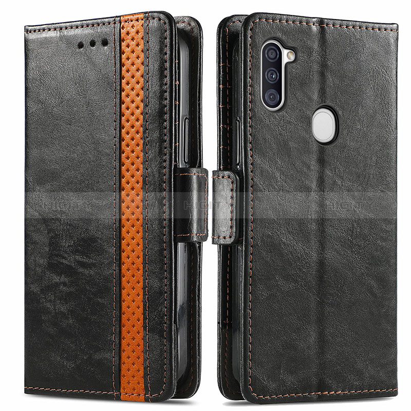 Coque Portefeuille Livre Cuir Etui Clapet S02D pour Samsung Galaxy M11 Plus