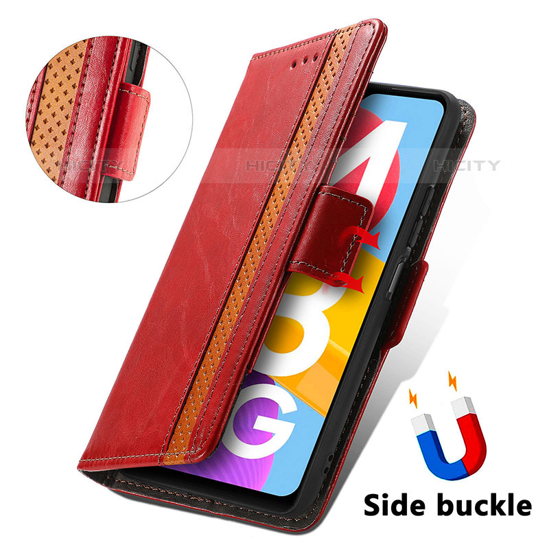 Coque Portefeuille Livre Cuir Etui Clapet S02D pour Samsung Galaxy M13 5G Plus