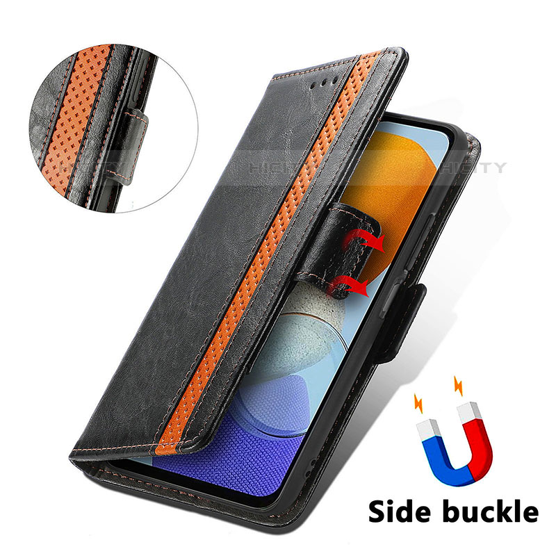 Coque Portefeuille Livre Cuir Etui Clapet S02D pour Samsung Galaxy M23 5G Plus