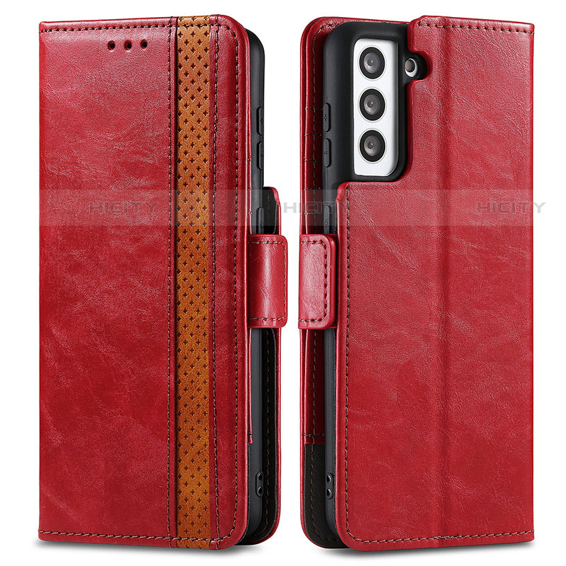 Coque Portefeuille Livre Cuir Etui Clapet S02D pour Samsung Galaxy S21 5G Plus