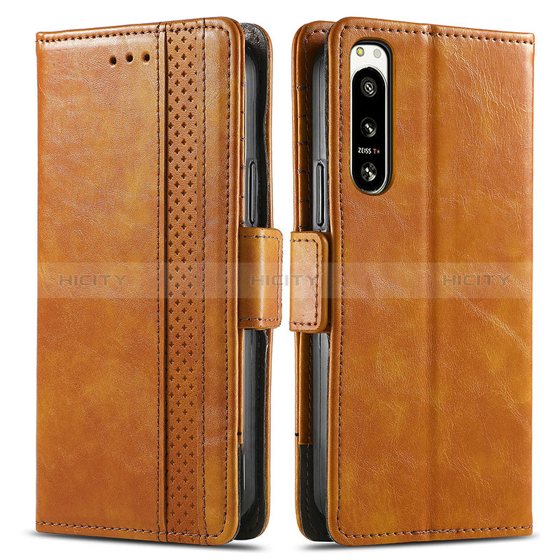 Coque Portefeuille Livre Cuir Etui Clapet S02D pour Sony Xperia 5 IV Plus