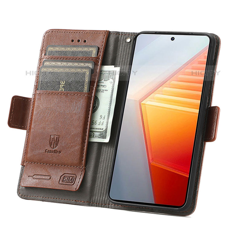 Coque Portefeuille Livre Cuir Etui Clapet S02D pour Vivo iQOO 9T 5G Plus