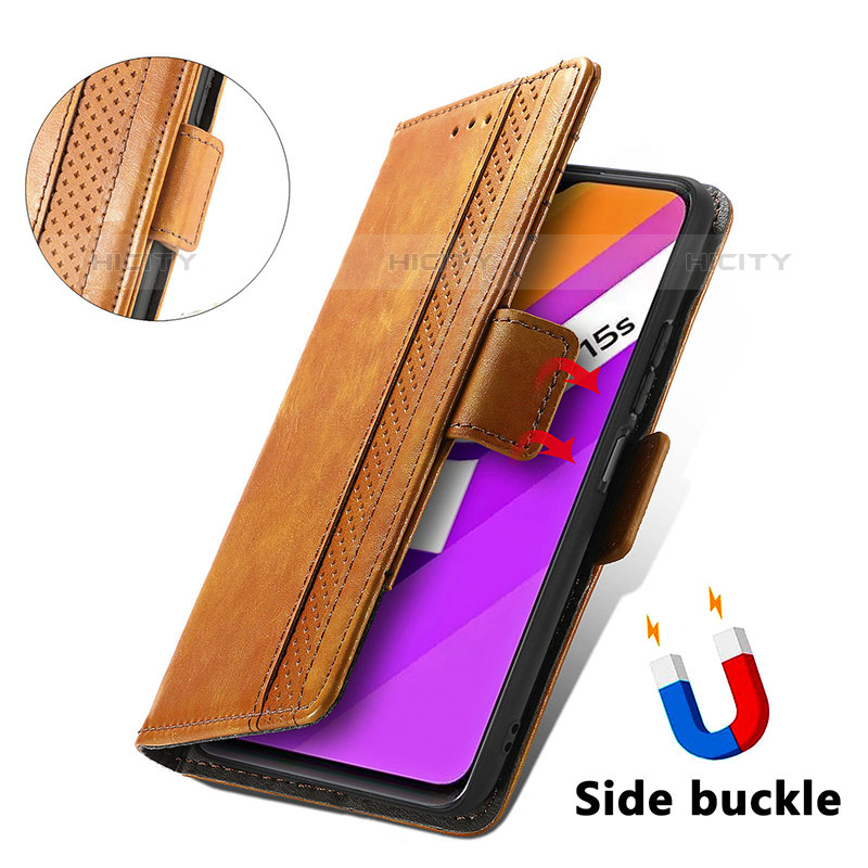 Coque Portefeuille Livre Cuir Etui Clapet S02D pour Vivo iQOO U5x Plus