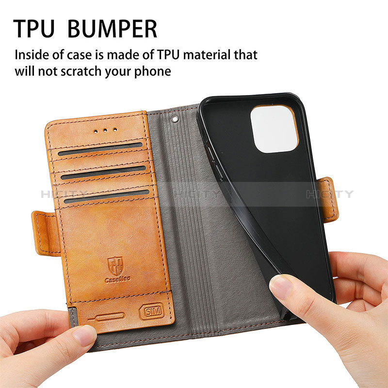 Coque Portefeuille Livre Cuir Etui Clapet S02D pour Vivo V21 5G Plus