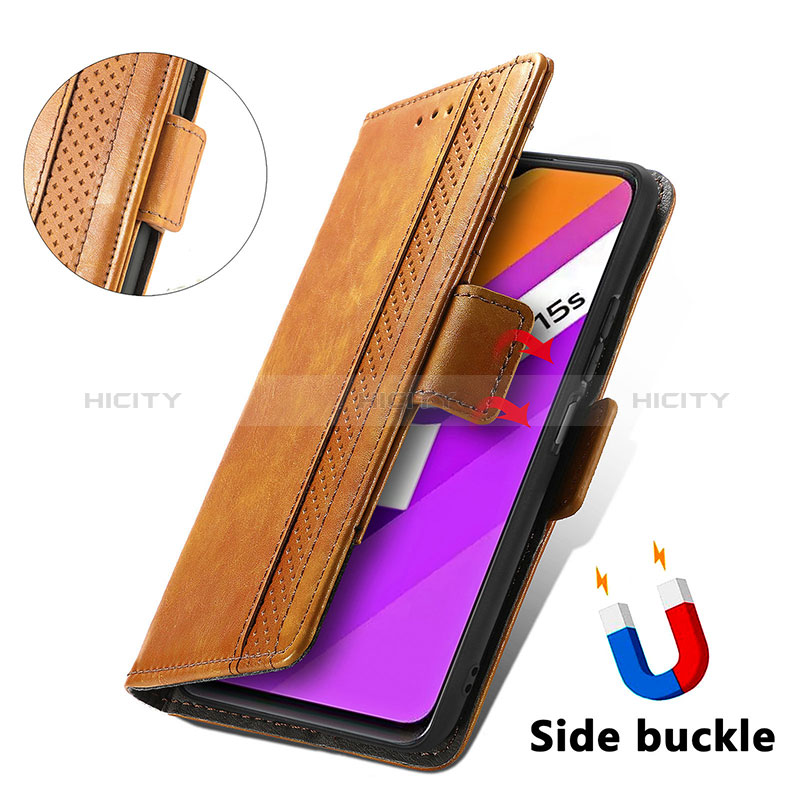 Coque Portefeuille Livre Cuir Etui Clapet S02D pour Vivo Y01A Plus