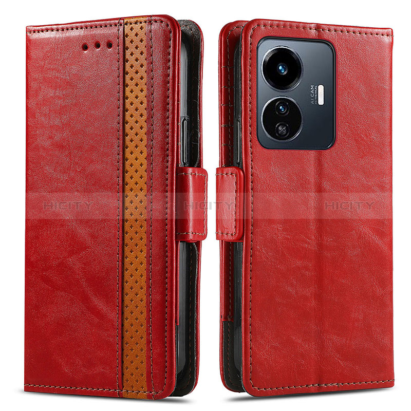 Coque Portefeuille Livre Cuir Etui Clapet S02D pour Vivo Y77 5G Plus