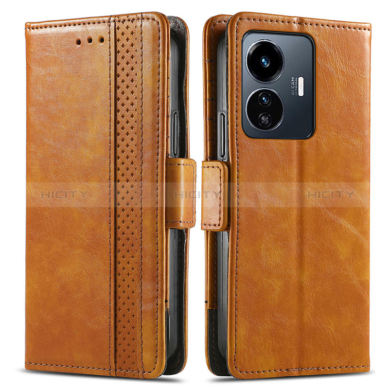 Coque Portefeuille Livre Cuir Etui Clapet S02D pour Vivo Y77e 5G Plus