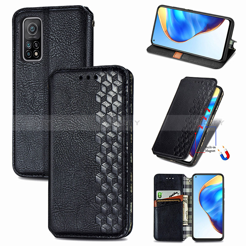 Coque Portefeuille Livre Cuir Etui Clapet S02D pour Xiaomi Mi 10T Pro 5G Plus