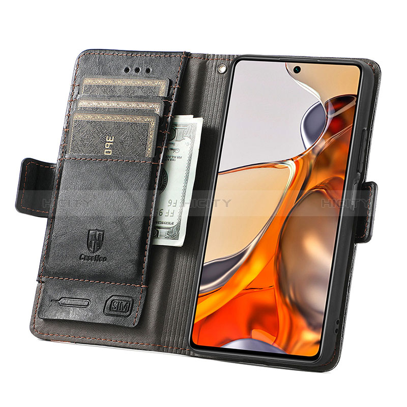 Coque Portefeuille Livre Cuir Etui Clapet S02D pour Xiaomi Mi 11T Pro 5G Plus