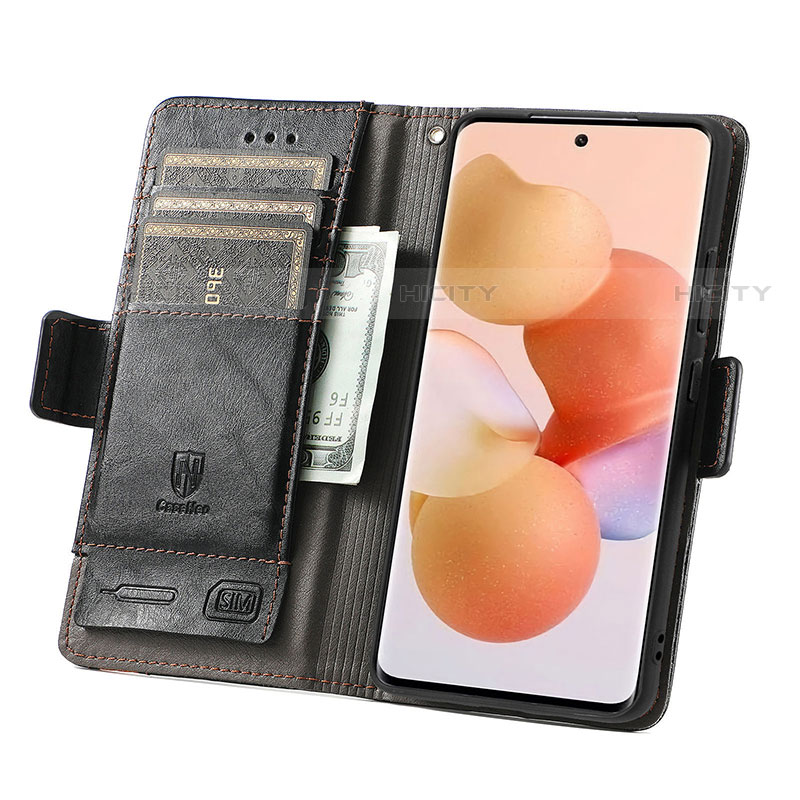 Coque Portefeuille Livre Cuir Etui Clapet S02D pour Xiaomi Mi 12 Lite 5G Plus