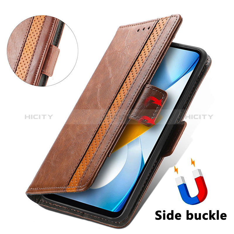 Coque Portefeuille Livre Cuir Etui Clapet S02D pour Xiaomi Poco C40 Plus