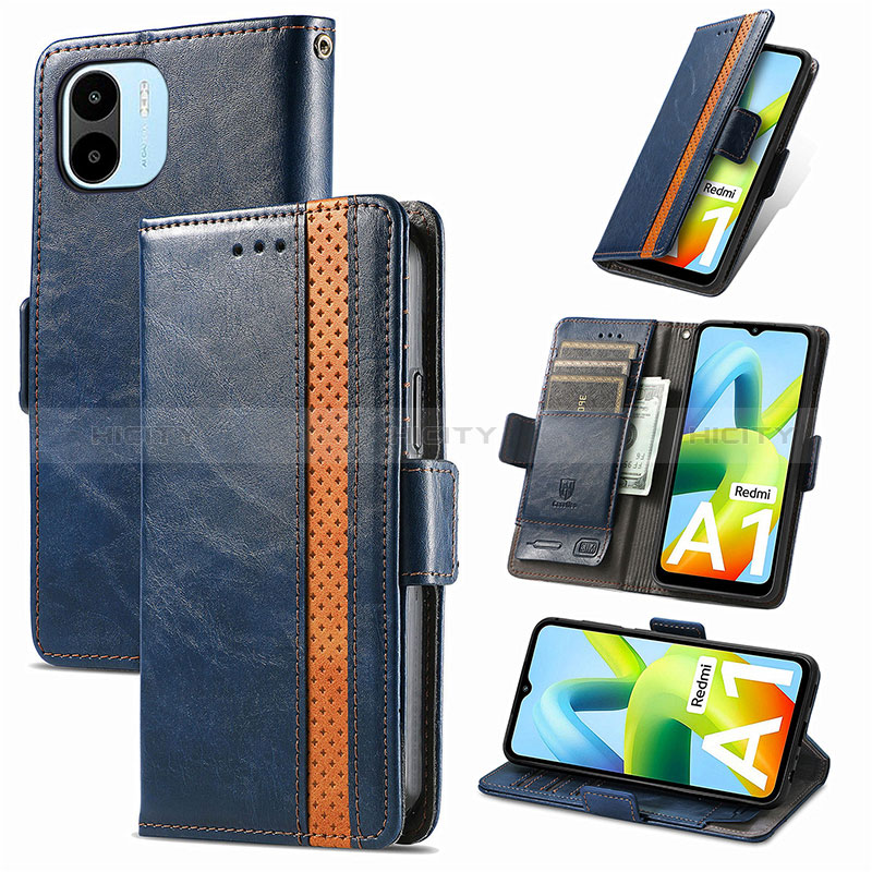 Coque Portefeuille Livre Cuir Etui Clapet S02D pour Xiaomi Poco C50 Plus