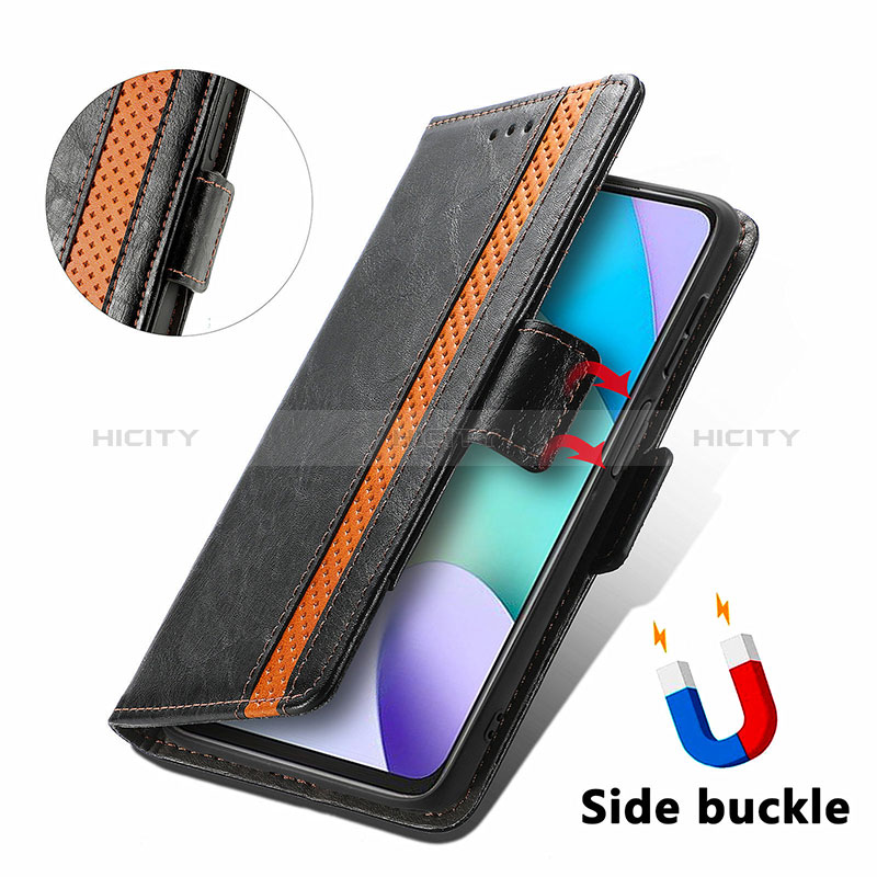 Coque Portefeuille Livre Cuir Etui Clapet S02D pour Xiaomi Redmi 10 (2022) Plus