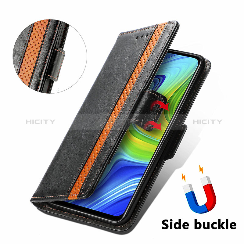 Coque Portefeuille Livre Cuir Etui Clapet S02D pour Xiaomi Redmi 10X 4G Plus