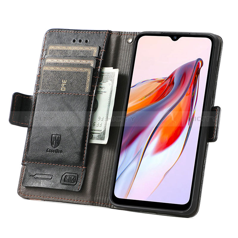 Coque Portefeuille Livre Cuir Etui Clapet S02D pour Xiaomi Redmi 12C 4G Plus