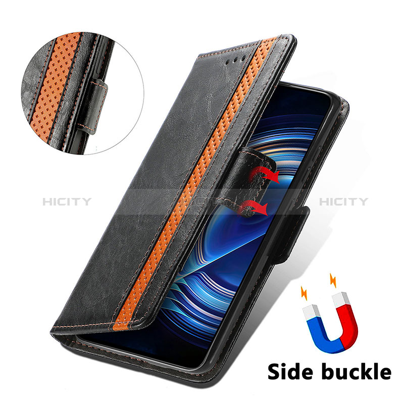 Coque Portefeuille Livre Cuir Etui Clapet S02D pour Xiaomi Redmi K50 Pro 5G Plus