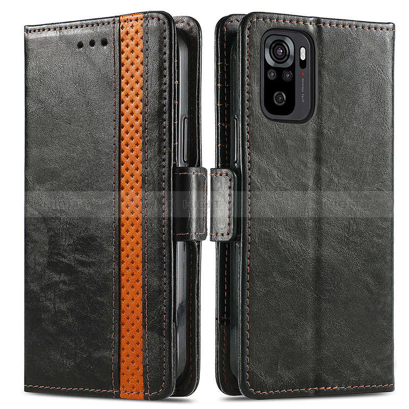 Coque Portefeuille Livre Cuir Etui Clapet S02D pour Xiaomi Redmi Note 10 4G Plus