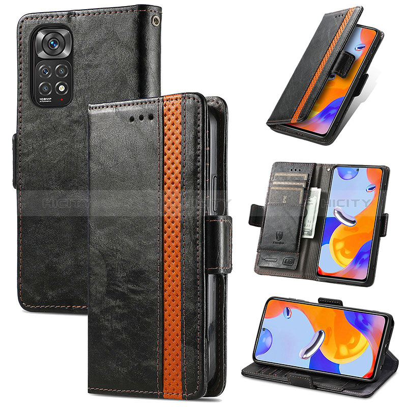 Coque Portefeuille Livre Cuir Etui Clapet S02D pour Xiaomi Redmi Note 12 Pro 4G Plus