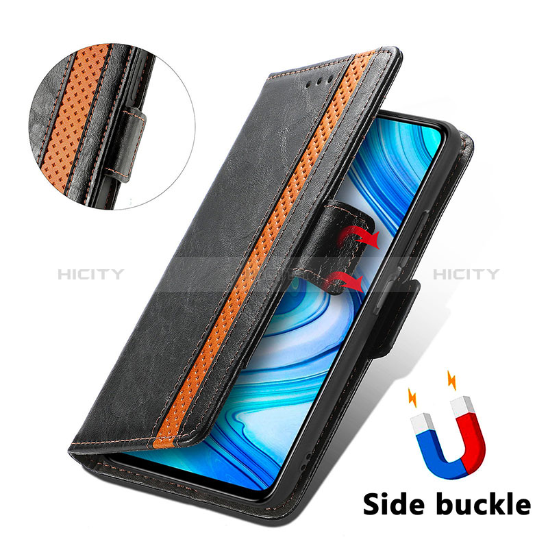 Coque Portefeuille Livre Cuir Etui Clapet S02D pour Xiaomi Redmi Note 9 Pro Max Plus