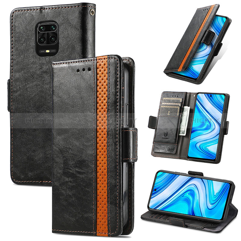 Coque Portefeuille Livre Cuir Etui Clapet S02D pour Xiaomi Redmi Note 9S Plus