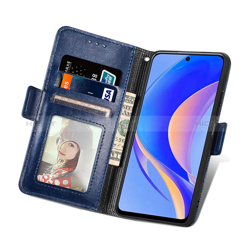 Coque Portefeuille Livre Cuir Etui Clapet S03D pour Huawei Enjoy 50 Pro Plus