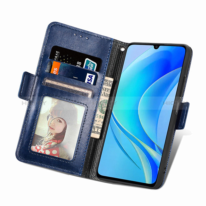 Coque Portefeuille Livre Cuir Etui Clapet S03D pour Huawei Nova Y70 Plus