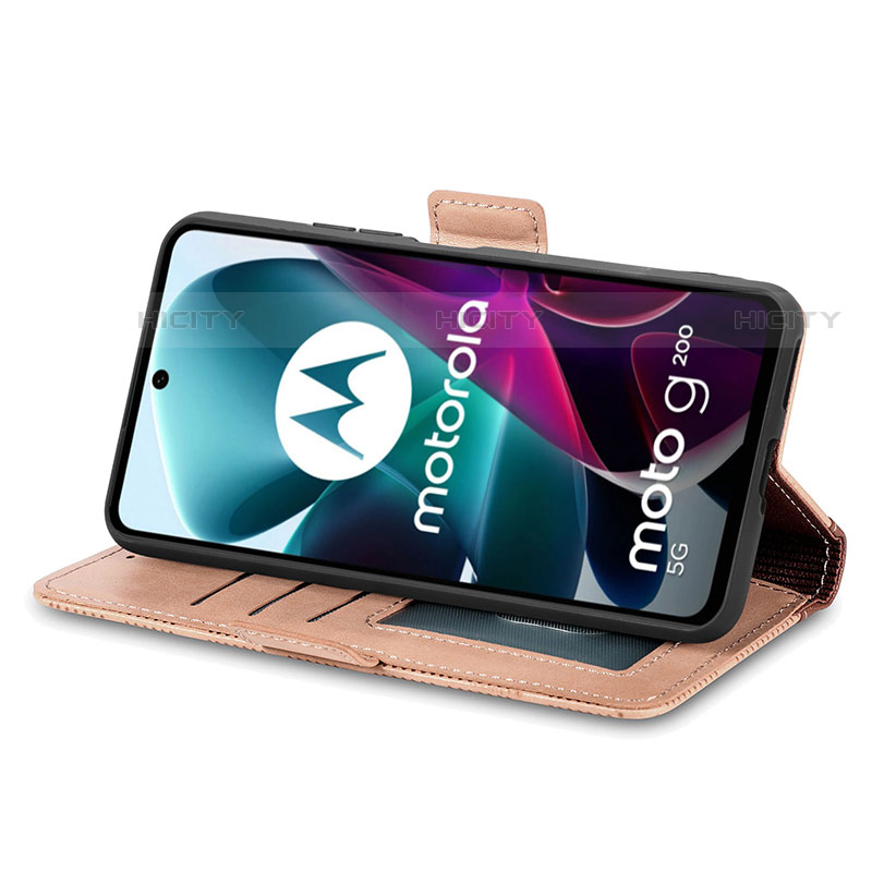 Coque Portefeuille Livre Cuir Etui Clapet S03D pour Motorola Moto Edge S30 5G Plus