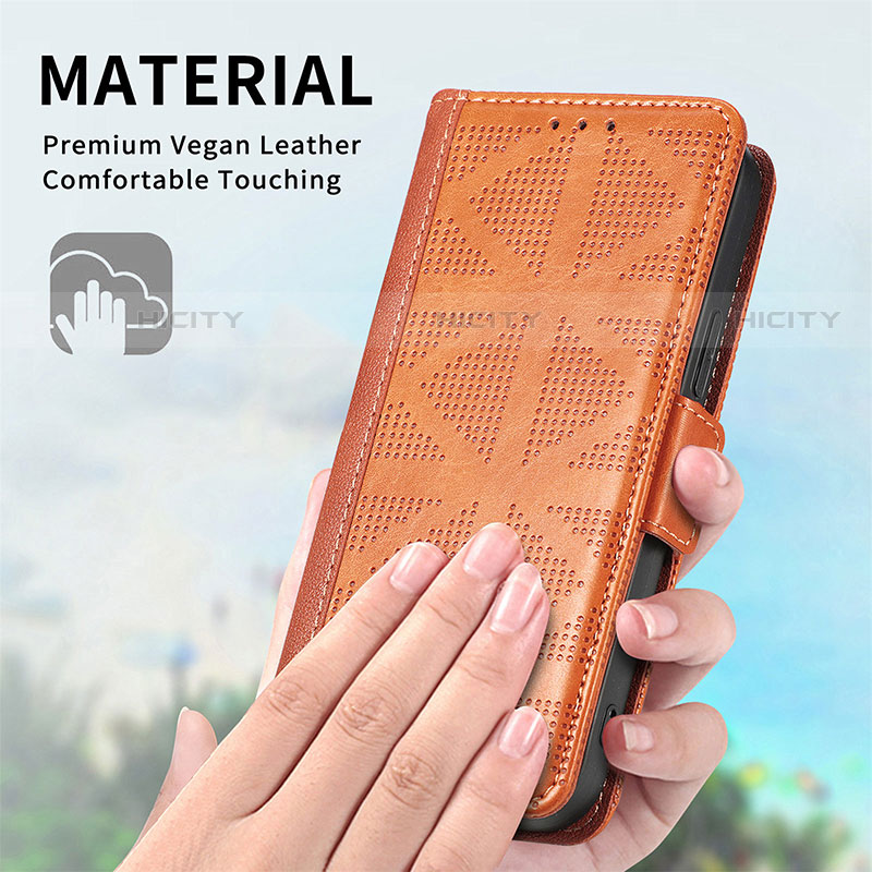 Coque Portefeuille Livre Cuir Etui Clapet S03D pour Motorola Moto Edge X30 5G Plus