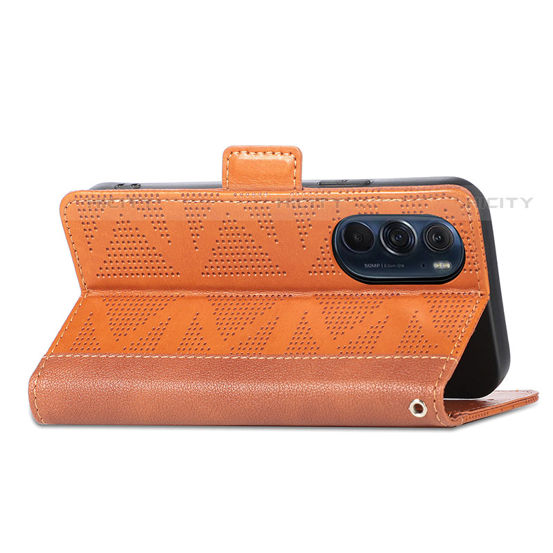 Coque Portefeuille Livre Cuir Etui Clapet S03D pour Motorola Moto Edge X30 5G Plus