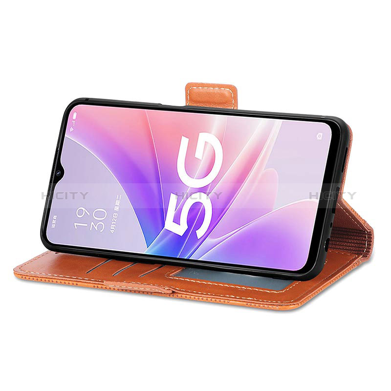 Coque Portefeuille Livre Cuir Etui Clapet S03D pour Oppo K10 5G India Plus