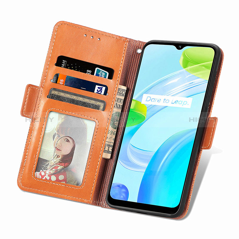 Coque Portefeuille Livre Cuir Etui Clapet S03D pour Realme C30 Plus