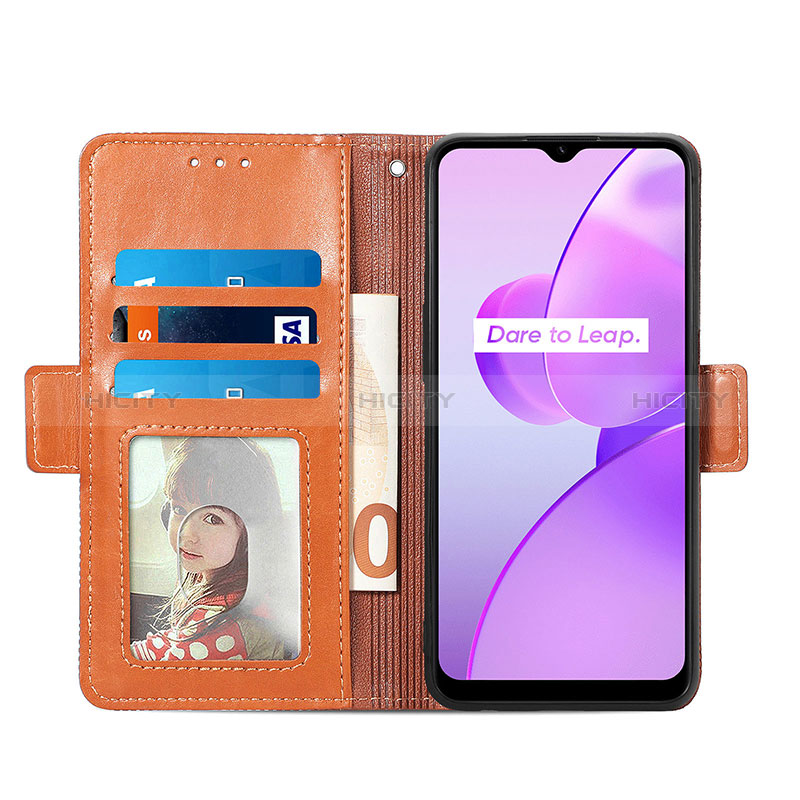 Coque Portefeuille Livre Cuir Etui Clapet S03D pour Realme C31 Plus