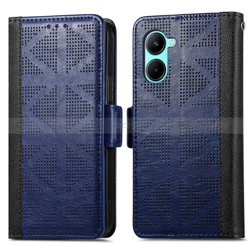 Coque Portefeuille Livre Cuir Etui Clapet S03D pour Realme C33 Plus