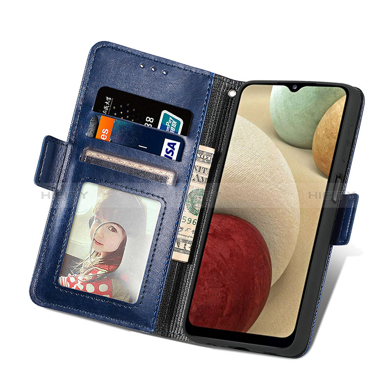 Coque Portefeuille Livre Cuir Etui Clapet S03D pour Samsung Galaxy A12 5G Plus