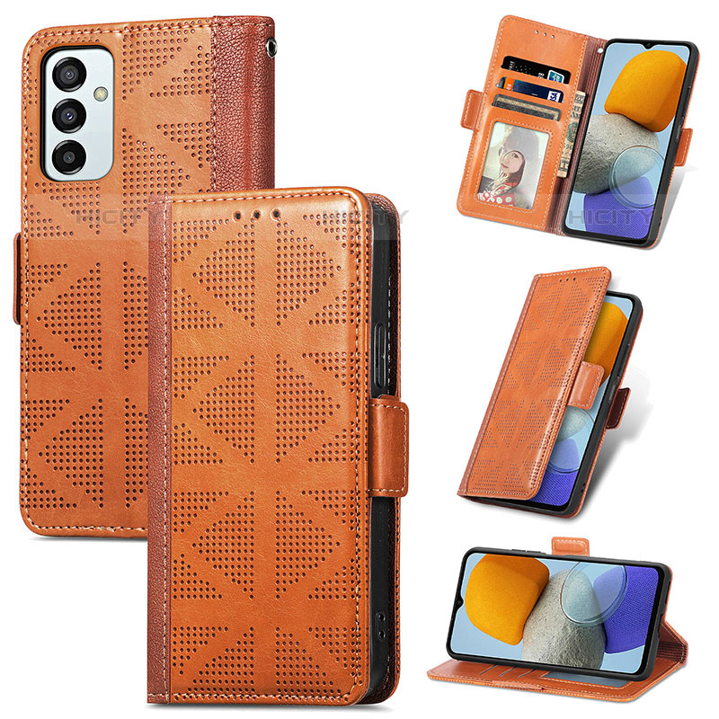 Coque Portefeuille Livre Cuir Etui Clapet S03D pour Samsung Galaxy M23 5G Plus