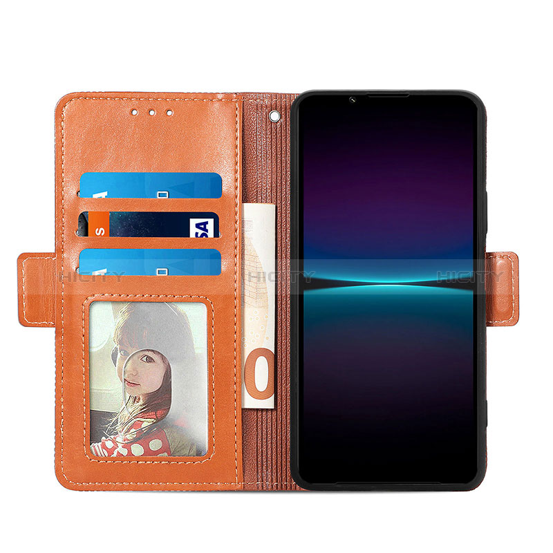 Coque Portefeuille Livre Cuir Etui Clapet S03D pour Sony Xperia 1 IV SO-51C Plus