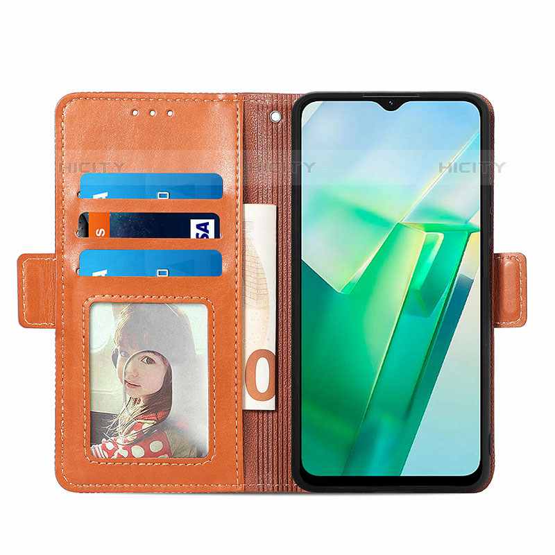 Coque Portefeuille Livre Cuir Etui Clapet S03D pour Vivo iQOO Z6x Plus