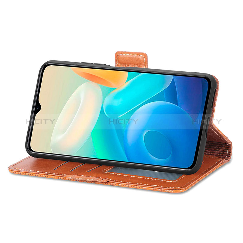 Coque Portefeuille Livre Cuir Etui Clapet S03D pour Vivo Y77e t1 Plus