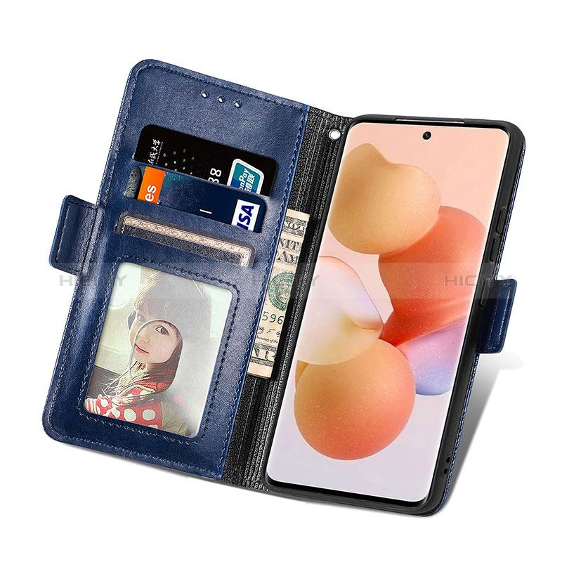 Coque Portefeuille Livre Cuir Etui Clapet S03D pour Xiaomi Redmi K50 Ultra 5G Plus